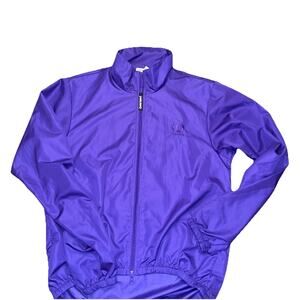 PEARL IZUMI Windbreaker Jacket Women's Purple Full Zip Large